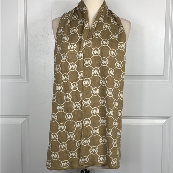 Michael Kors logo double side scarf - Picture 3 of 15